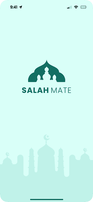 SalahMate splash screen