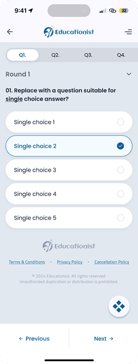 Educationist.ai mobile screen 5